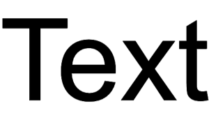 Text style template